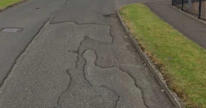 'Nobody will fix the potholes on the busy road near our house - because no-one owns it'