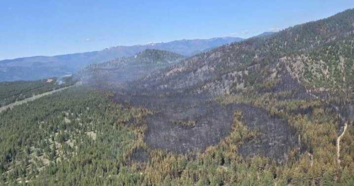 Some growth seen at Banana Lake Fire near Plains