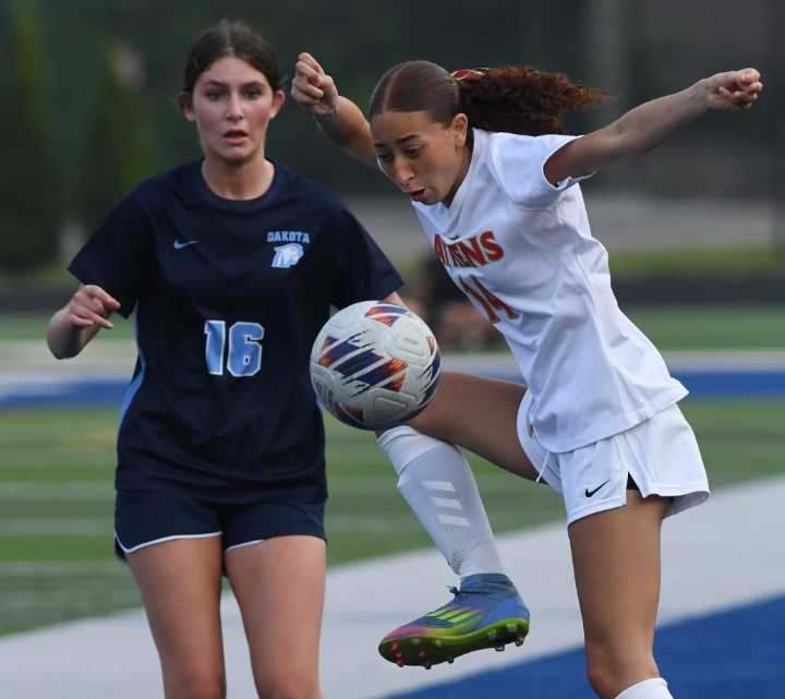 Photos of Troy Athens vs. Dakota in a D1 girls soccer regional championship