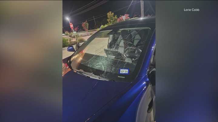 Leander PD says teens have been throwing frozen water bottles at cars