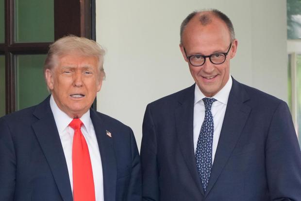 Germany’s Merz says he found Trump open to dialogue and committed to NATO