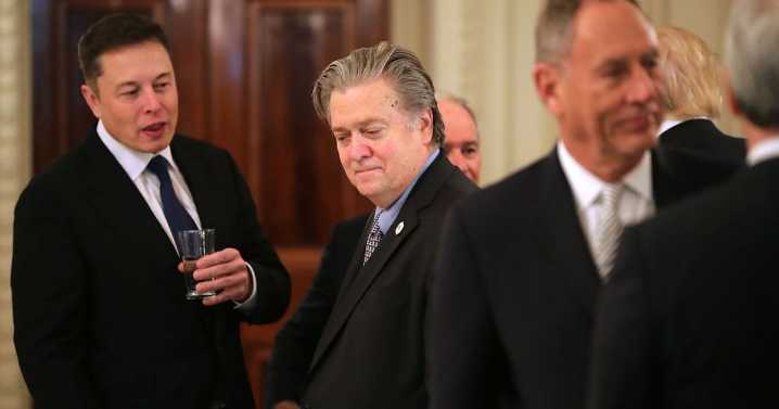 Donald Trump ally Steve Bannon calls for Elon Musk to be deported immediately
