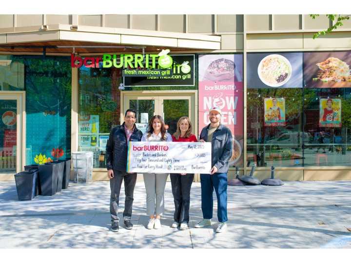 BARBURRITO SCORES BIG FOR BUCKETS & BORDERS: OVER $54,000 RAISED THROUGH ALL