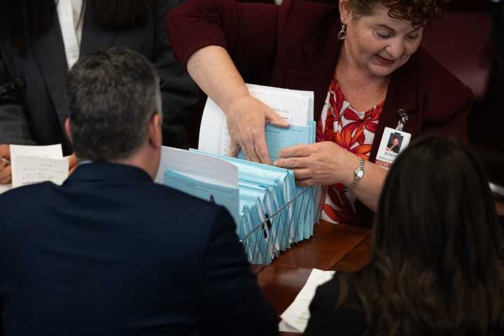 What died on the last day of the Nevada legislative session?