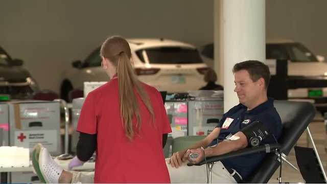 WMUR Blood Drive happening now across the state; Red Cross says all blood types needed