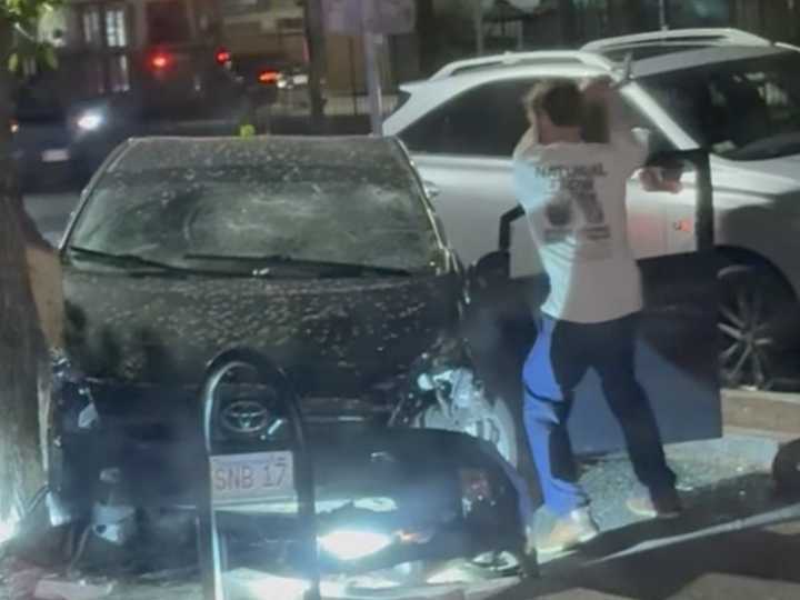 Belmont man wanted in connection with road rage hatchet assault surrenders