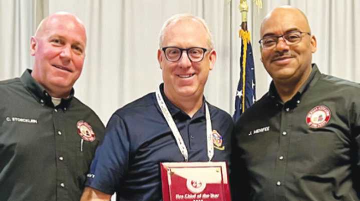 Local fire chief receives state’s top honor