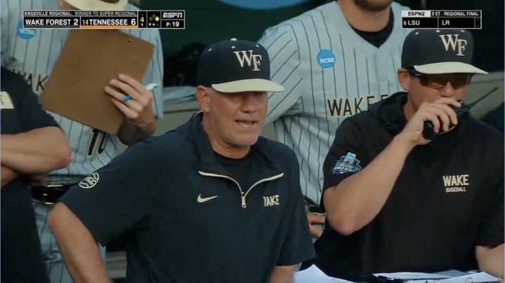 Wake Forest Baseball Manager Accused of Directing Slur at Opposing Batter