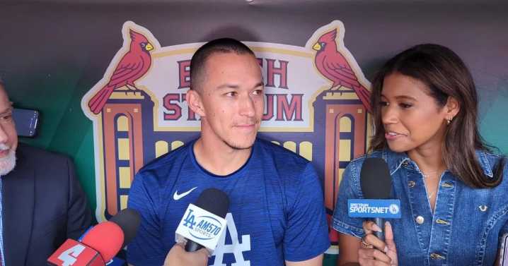 The Dodgers' Tommy Edman has 'a lot of great memories' in St. Louis