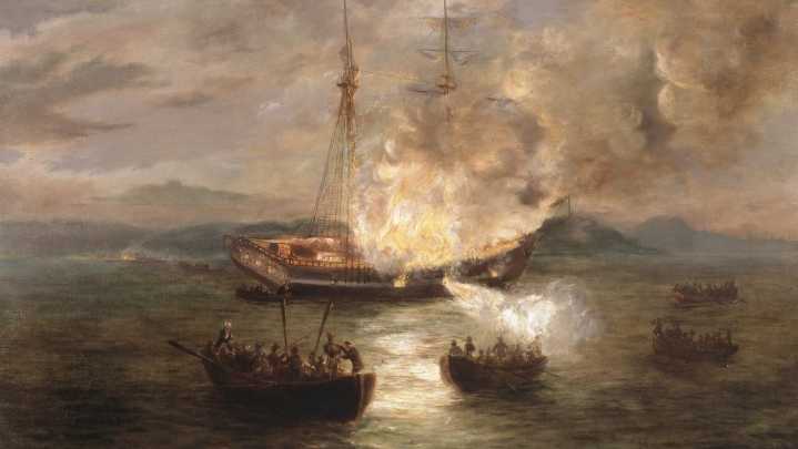 Burning of the Gaspee happened on June 9. Here's a quick history