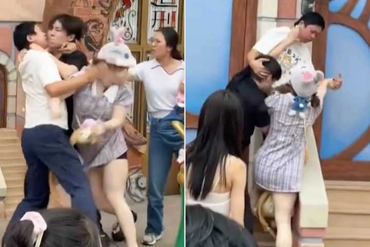 Brawl Breaks Out at Disneyland Shanghai Over a Couple Who Was Accidentally Photo