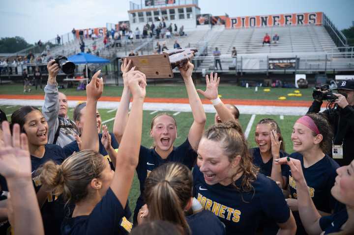 ‘We’re buzzing’: No. 1 Saline headed back to girls soccer state semifinals