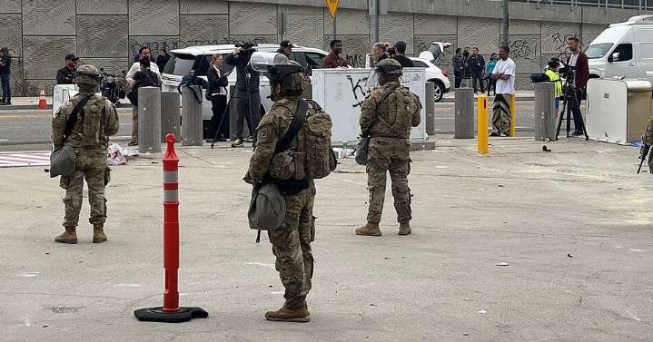 California sues Trump administration over National Guard deployment as Pentagon activates 700 Marines