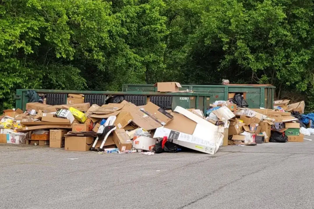 DPW adding third bin at overflowing Geist