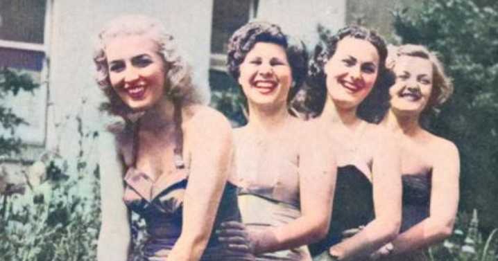 Incredible photos show 1952 Miss England contest in Devon