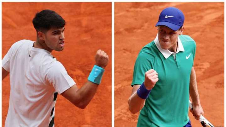 Sinner faces defending champ Alcaraz in hotly anticipated French Open final