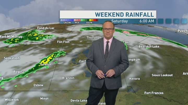 Rain in the forecast for Manitoba this weekend