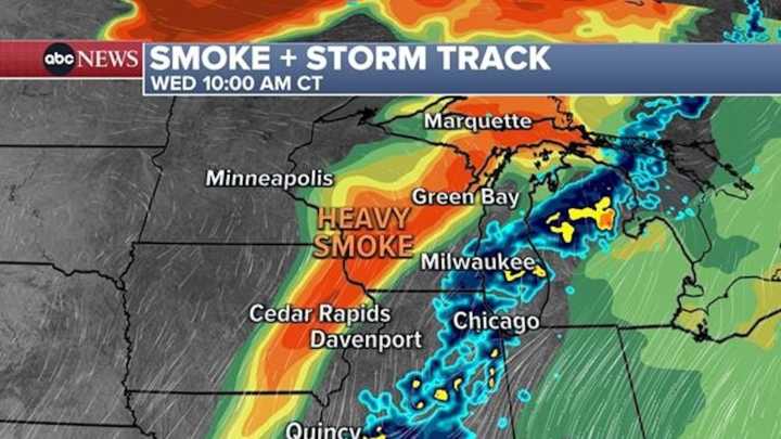 As Canadian wildfire smoke travels down to US, here's why it can be so dangerous