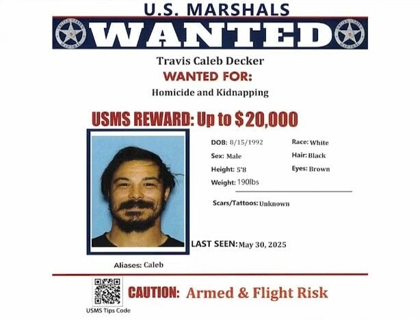 Road blocks removed as search for Travis Decker continues