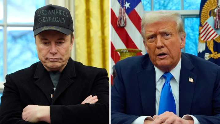 Trump embarks on media tour as Musk feud simmers