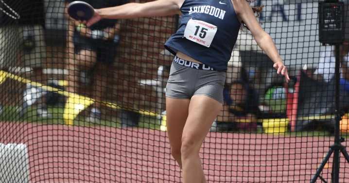 VHSL CLASS 3 TRACK & FIELD: Abingdon's Annsley "A.J." Trivette wins state discus gold
