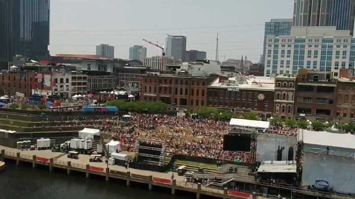 List of CMA Fest 2025 weather shelters, medical tents and other helpful tips