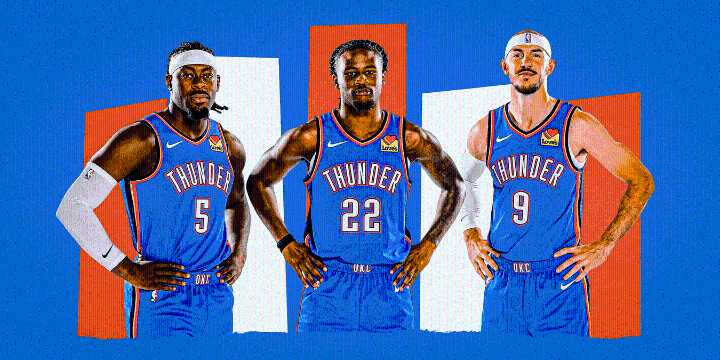 The Thunder have a three-headed monster on defense: ‘Bro, we’re so nice’