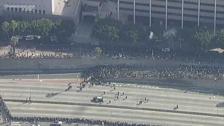 Trump deploys National Guard troops to LA amid protest escalations