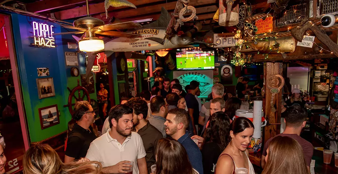 Coolest Bar in Coconut Grove Barracuda Celebrates 30 Years