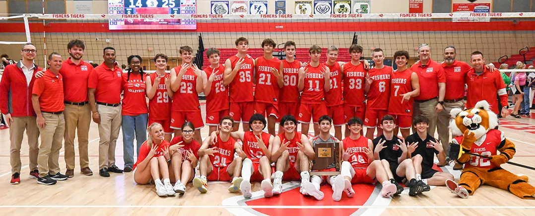 Fishers boys volleyball finishes strong in first sanctioned season