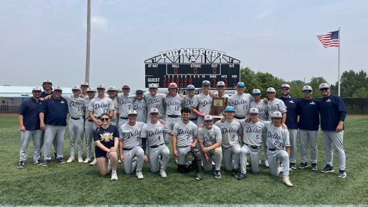 Delta baseball goes back-to-back as IHSAA regional champions