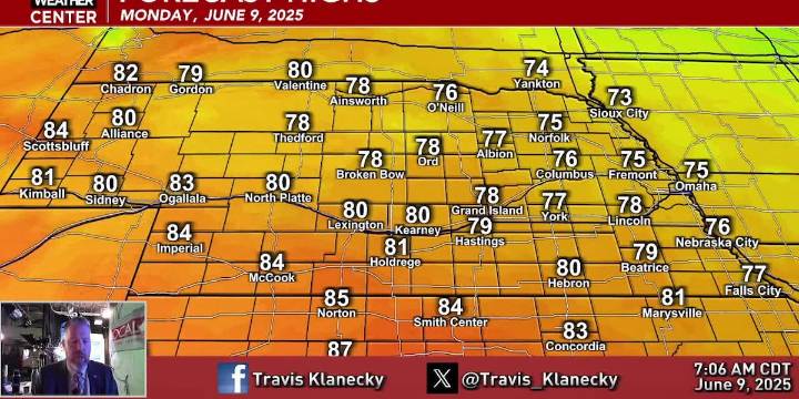 Enjoy today’s nice weather, as summer is about to take over