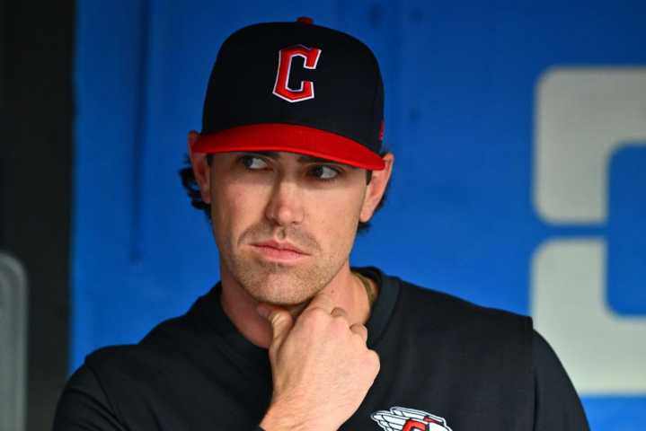 Guardians’ Shane Bieber scratched from rehab start because of sore right elbow