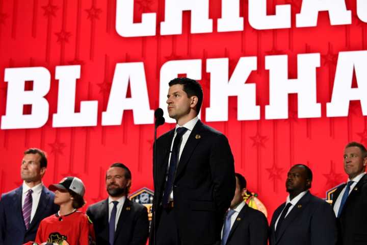Blackhawks GM Kyle Davidson Previews Draft