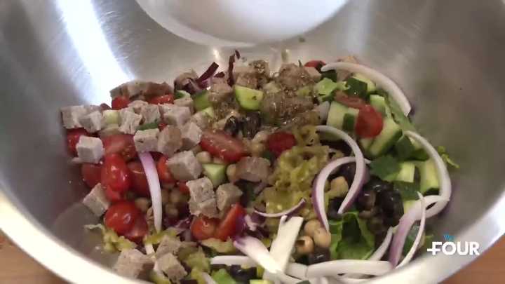 Table Health’s Dietitian Carol Bell shares her favorite chopped summer salad recipe