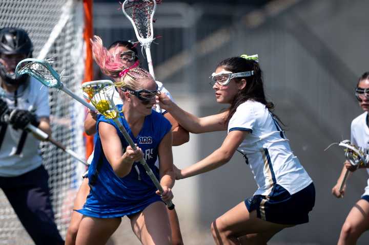 See photos as Detroit Country Day battles Grand Rapids Catholic Central in the girls lacrosse D2 state championship