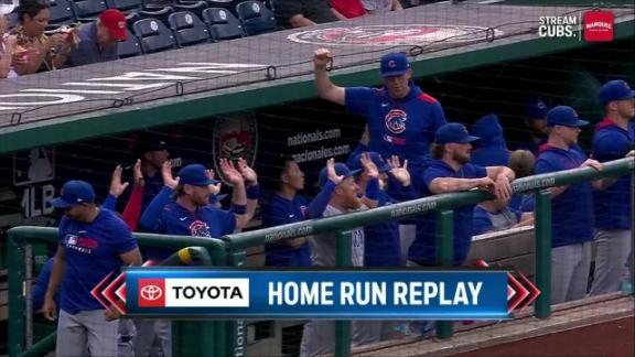 Happ homers, has 4 RBIs on 3 hits as Cubs down Nats 7