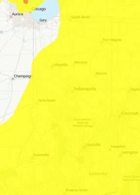 Indiana air quality deemed unhealthy 