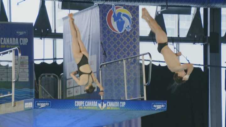 Canadian mixed diving team captures silver at Canada Cup of Diving