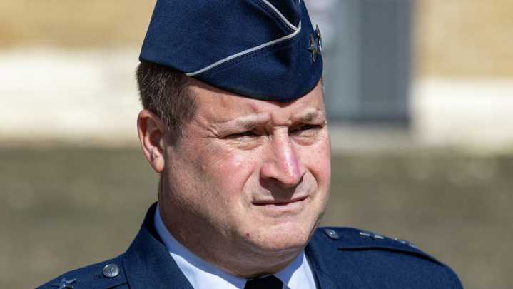 Disgraced Air Force general's pardon request accepted by Justice Department