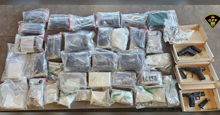Ottawa residents arrested after $2.5 million worth of drugs, firearms seized