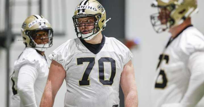 Saints' Trevor Penning is excited for opportunity at guard
