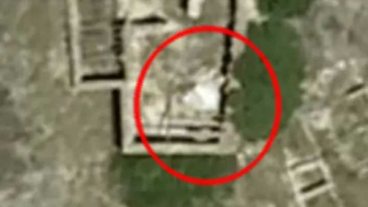 Satellite pic from days after Maddie vanished shows eerie 'tent' in Brueckner's camping spot now being searched by cops