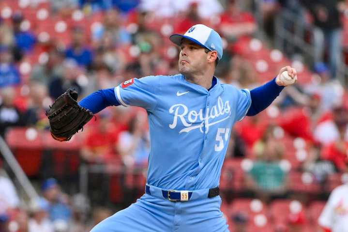 Cole Ragans is battling his command