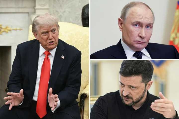 Trump likens Russia-Ukraine war to kids fighting 'like crazy' on playground