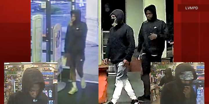 Trio accused of multiple robberies across the west Las Vegas Valley