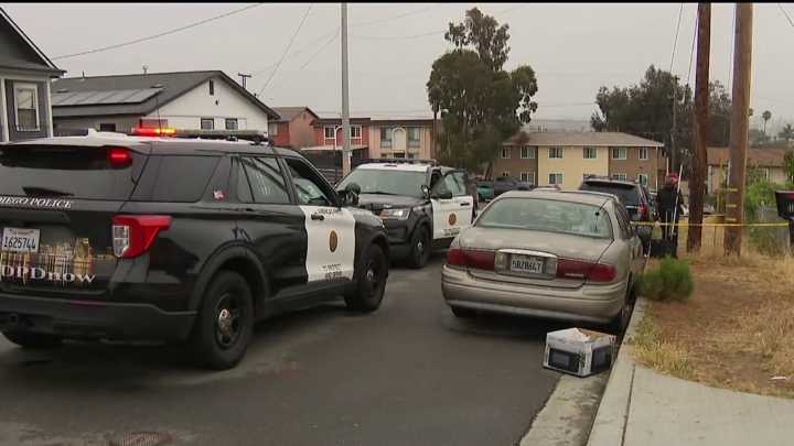 ‘Man’ in black standing over fatally shot victim was actually teen now in custody: SDPD
