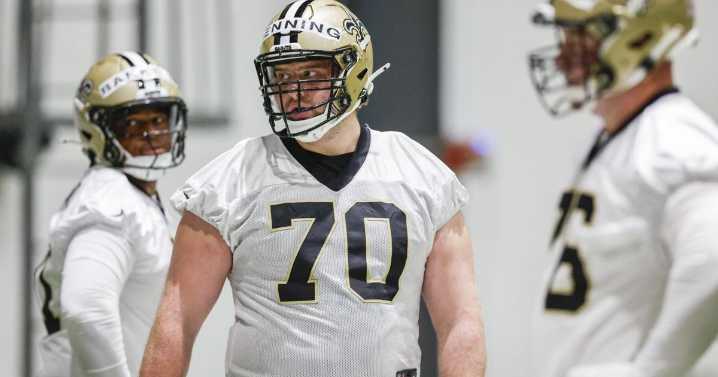 Trevor Penning is making a big position switch for the Saints, and he is all for the move