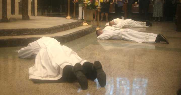 Catholic bishop ordains trio ‘sent on a mission’