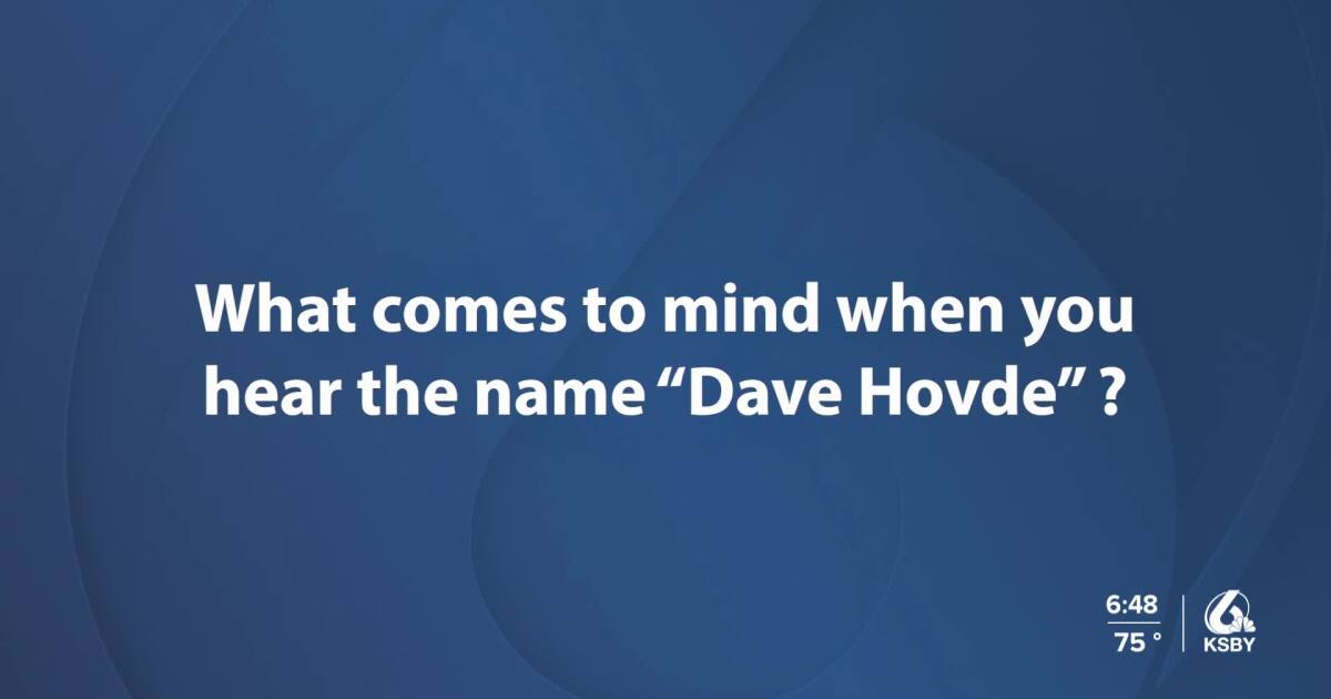 Farewell Fridays: KSBY staff shares farewell messages for Dave Hovde